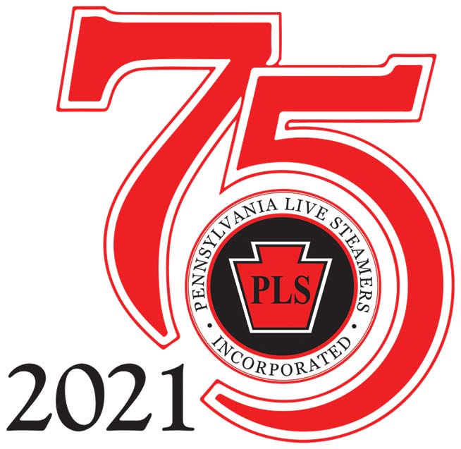 Logo for the 75th aniversary of PLS